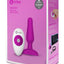 B-Vibe Novice Plug Rechargeable Silicone Anal Plug with Remote Control