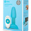 B-Vibe Rimming Petite Rechargeable Silicone Anal Plug with Remote Control