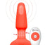 B-Vibe Rimming Plug 2 Rechargeable Silicone Anal Plug with Remote