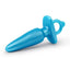 B-Vibe Sleek Silicone Plug - Blue