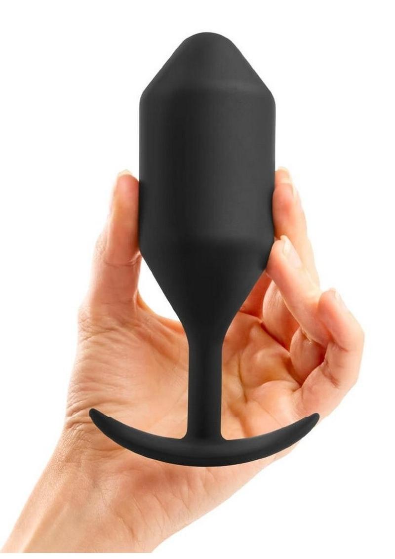 B-Vibe Snug Plug 5 Silicone Weighted Anal Plug