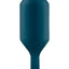 B-Vibe Snug Plug 6 Silicone Weighted Anal Plug - Marine