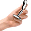 B-Vibe Stainless Steel Prostate Plug - Silver