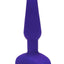 B-Vibe Trio Plug Rechargeable Silicone Anal Plug with Remote Control