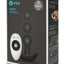 B-Vibe Triplet Anal Beads Rechargeable Silicone Beads with Remote Control - Black