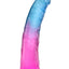 B Yours Beautiful Sky Dildo 7in Sunset - Blue/Pink