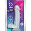 B Yours Diamond Gleam Dildo - Clear - 7in