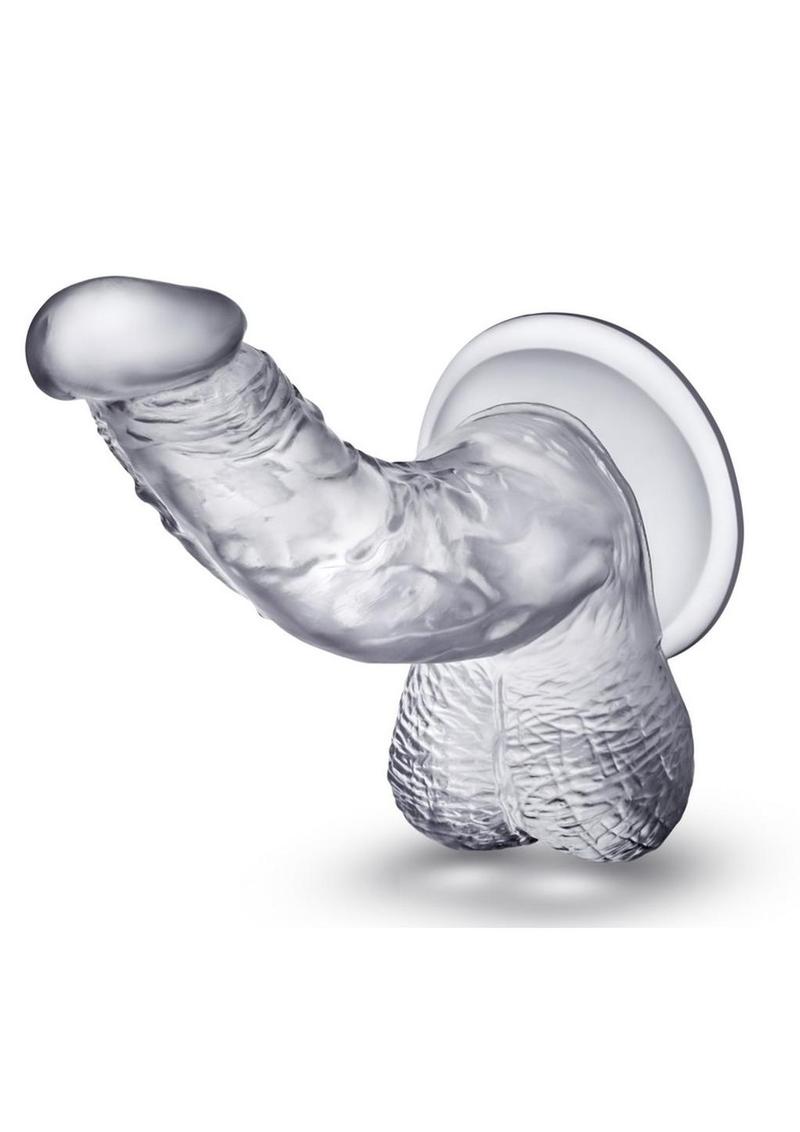 B Yours Diamond Sparkle Dildo - Clear - 6.5in