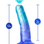 B Yours Morning Dew Dildo - Aqua/Blue/Indigo - 5in