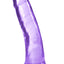 B Yours Plus Hard N' Happy Realistic Dildo - Purple - 5.5in