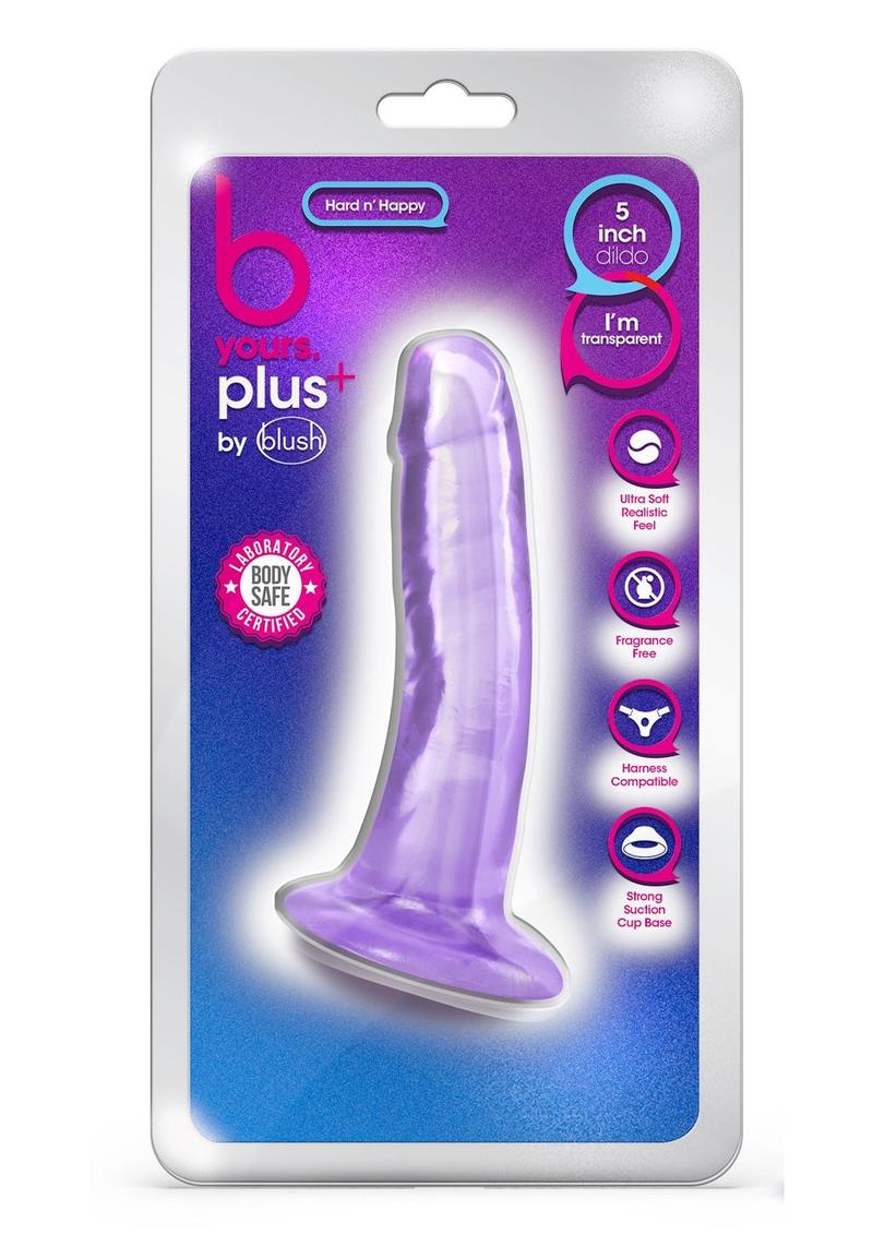 B Yours Plus Hard N' Happy Realistic Dildo