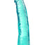 B Yours Plus Lust N' Thrust Realistic Dildo - Teal - 7.5in