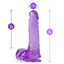 B Yours Plus Rock N' Roll Realistic Dildo with Balls - Purple - 8in