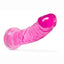 B Yours Plus Roar N' Ride Realistic Dildo - Pink - 8in