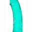 B Yours Plus Roar N' Ride Realistic Dildo - Teal - 8in