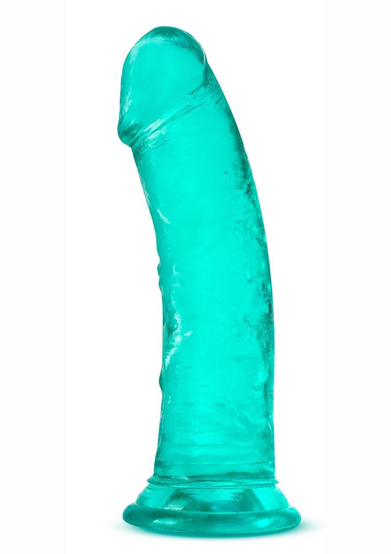 B Yours Plus Roar N' Ride Realistic Dildo - Teal - 8in