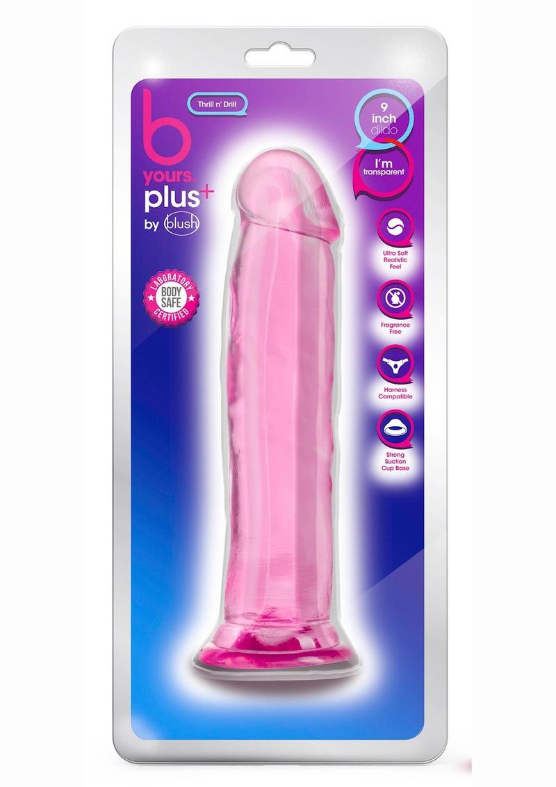 B Yours Plus Thrill N' Drill Realistic Dildo