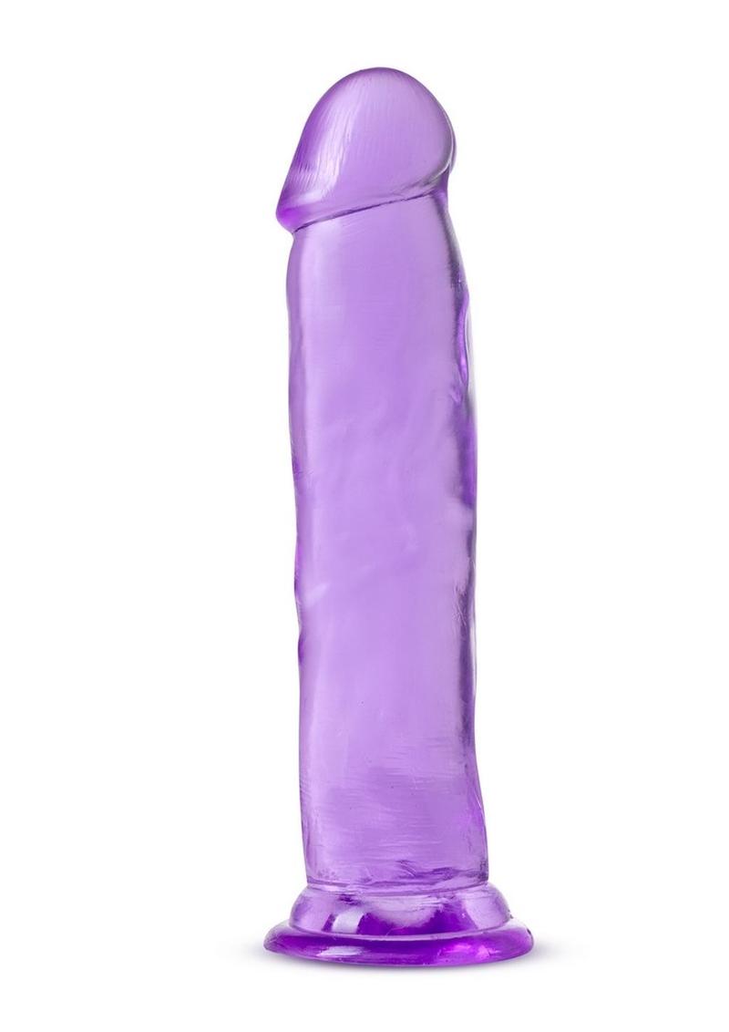 B Yours Plus Thrill N' Drill Realistic Dildo - Purple - 9.5in