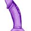 B Yours Sweet N' Small Dildo with Suction Cup - Purple - 4.5in