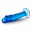 B Yours Sweet N' Small Dildo with Suction Cup - Blue - 6in