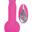 Ballistic Silicone Rechargeable Vibrator with Remote Control - Pink