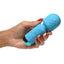 Bang! 10x Mini Silicone Rechargeable Wand - Blue