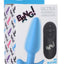 Bang! 21x Vibrating Silicone Rechargeable Butt Plug with Remote Control