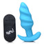 Bang! 21x Vibrating Silicone Rechargeable Swirl Butt Plug with Remote Control