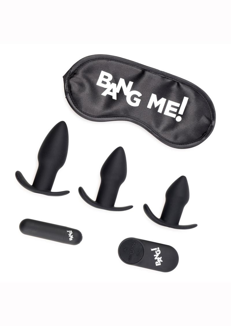 Bang! Backdoor Adventure Rechargeable Silicone Butt Plug Kit