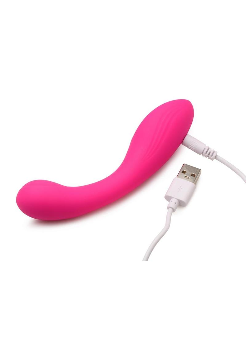 Bang! G-Spot Rechargeable Silicone Vibrator - Pink