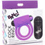 Bang! Silicone Rechargeable Cock Ring and Bullet with Remote Control