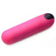 Bang! Vibrating Bullet with Remote Control - Pink