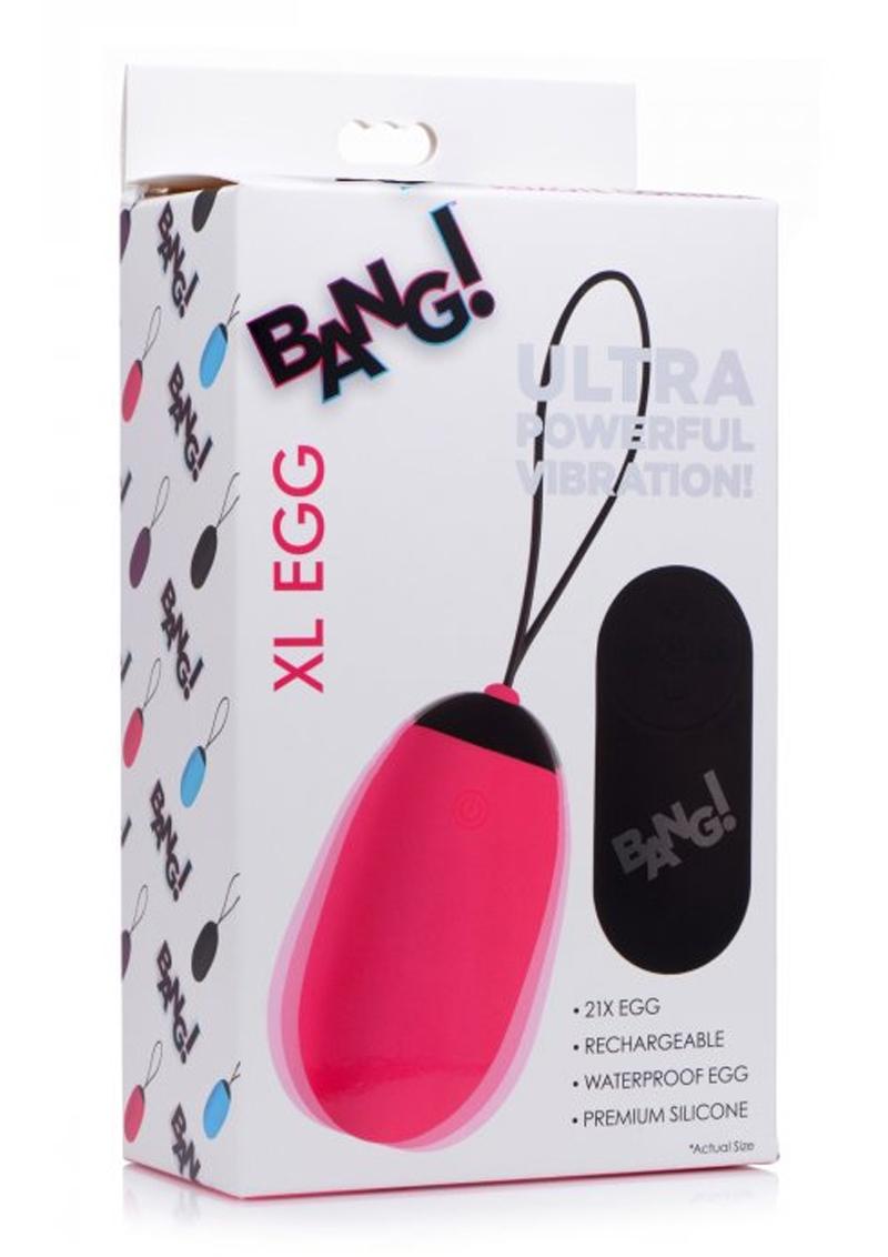 Bang! XL Vibrating Egg