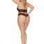 Barely Bare Criss-Cross High Neck Teddy