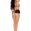 Barely Bare Tie-Back Baby Doll Teddy and Thong