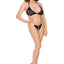 Barely Bare Tie-Up Bralette and Open Panty