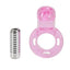 Basic Essentials Bunny Enhancer Vibrating Cock Ring with Clitoral Stimulation