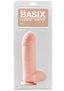 Basix Big 7 with Suction Cup - Vanilla - 7in