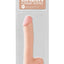 Basix Dong Suction Cup - Flesh - 10in