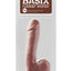 Basix Dong Suction Cup - Chocolate - 7.5in