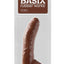 Basix Rubber Works Fat Boy Dong - Brown - 10in