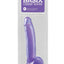 Basix Rubber Works Suction Cup Dong - Purple - 9in