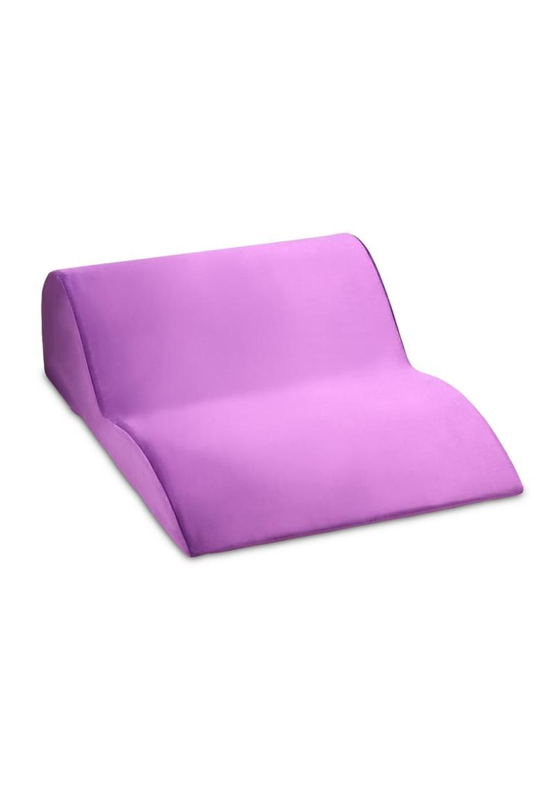 Bedroom Bliss Contoured Love Cushion - Purple