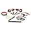 Bedroom Bliss Lover's Deluxe Bondage - Black/Red - Set