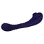 Bendable Sucker Dual End Silicone Rechargeable Vibrator - Purple