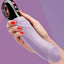 Big Boss G5 Vibrating Silicone Dildo - Amethyst
