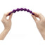 Bing Bang Silicone Anal Beads - Purple/Purple Rain - Small