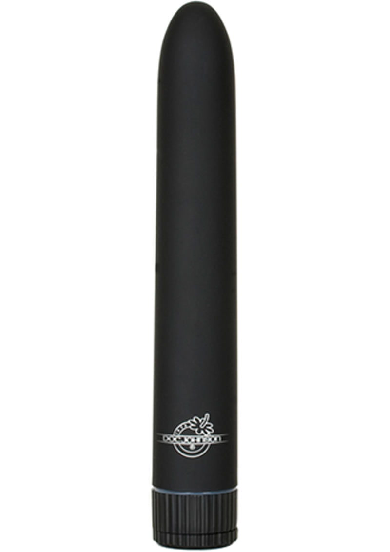 Black Magic Velvet Touch Vibrator Waterproof - Black - 7in