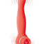 Blaze Luscious Licker Rechargeable Silicone Dual End Vibrator - Coral/Pink