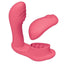 Blaze Remote Control Satisfier Rechargeable Silicone Mini Vibrator - Coral